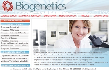 Laboratorio de &nbsp;Examenes de ADN