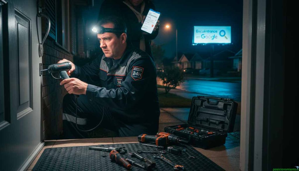 En Posicionamiento.cl ayudamos a cerrajeros y servicios de cerrajería a domicilio a aparecer en Google cuando la urgencia es real. Diseñamos estrategias SEO locales enfocadas en comunas, llamados efectivos y visibilidad concreta. No buscamos solo visitas, trabajamos para generar contactos reales y convertir Google en un canal constante de nuevos clientes, para apoyar el crecimiento sostenido de negocios locales competitivos.